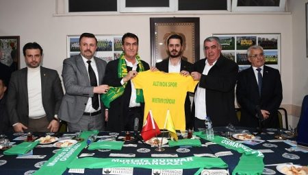 Başkan Dündar’dan Altınok Spor Kulübü’ne ziyaret