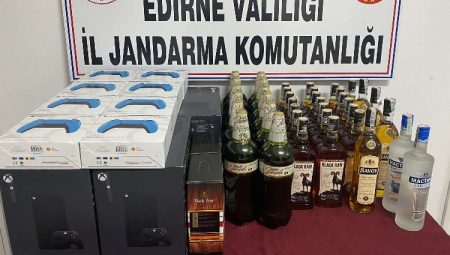 Edirne’de kaçakçılık operasyonu