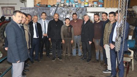 Kayseri Yahyalı’dan sanayi esnafına destek