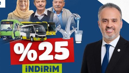 Bursa’da emeklilere, ulaşımda ve su faturalarında yüzde 25 indirim