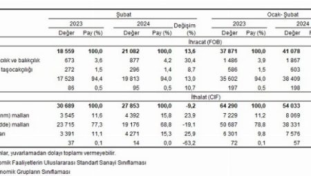 Dış Ticaret rakamları açıklandı… İhracatta Almanya, ithalatta Rusya önde