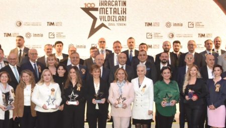 İhracatın ‘Metalik Yıldızları’ ödüllerine kavuştu