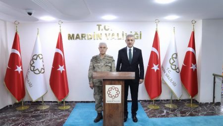 Jandarma Genel Komutanı Orgeneral Arif Çetin Mardin’de