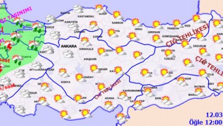 Marmara ve Ege’ye kuvvetli yağış uyarısı