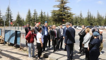 Erciyes Üniversitesi’nde yapımı devam eden projeler hayata geçiriliyor