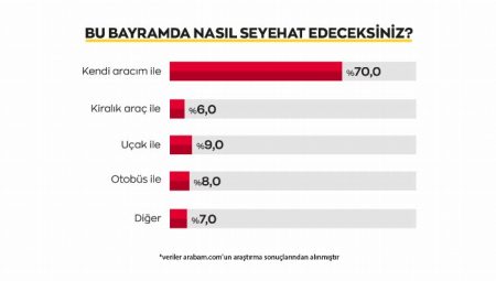 Her iki kişiden biri bayramı şehirde geçirecek