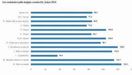 Tüm sektörlerin ciroları artışta!