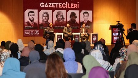 Konya’da ‘Gazze’nin Gazetecileri’ konferansı