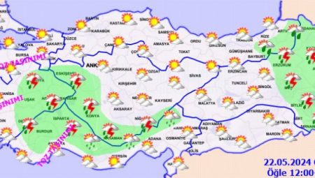 Meteorolojiden toz ve sağanak uyarısı