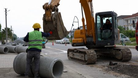 Sakarya Serdivan 1. Cadde’ye yeni kanalizasyon hattı