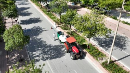 Konya Selçuklu’da haşerelere karşı etkin mücadele