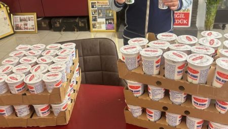 Silifke Ayran’dan deprem evine destek