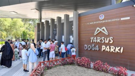 Tarsus Doğa Parkı’na ziyaretçi akını