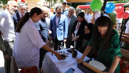 Yeşilli’de el sanatları sergisi açıldı