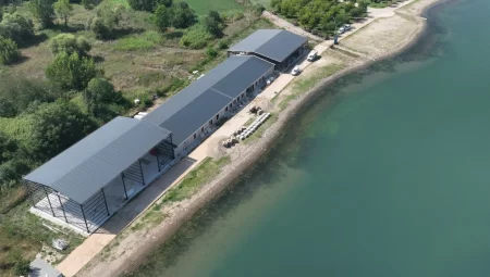 Başiskele Su Sporları’nda çatı imalatı tamam