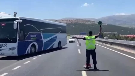 Bir haftada 2,4 milyon araç denetlendi