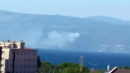 Yalova Armutlu’da iki ayrı noktada yangın! Müdahale sürüyor