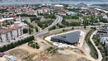 Yeni Gölcük Terminalinde yoğun çalışma