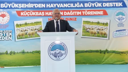 Başkan Büyükkılıç’tan 9 bin 788 besicinin su faturasına 16 milyon TL’lik destek