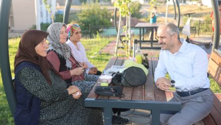 Başkan Çiftçi, hafta sonu hemşehrileriyle beraberdi