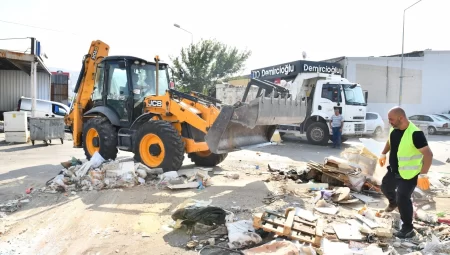 Çiğli Ata Sanayi Sitesi’nde detaylı temizlik