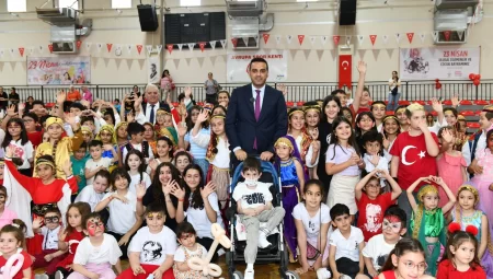 Çiğlili çocuklar eğlence parkında buluşuyor