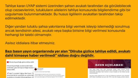Dilruba gizlice tahliye mi edildi? Açıklama geldi