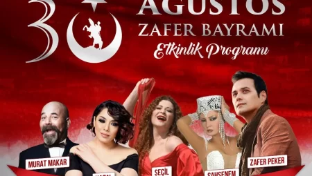 Gemlik’in 30 Ağustos Zafer Bayramı programı belli oldu