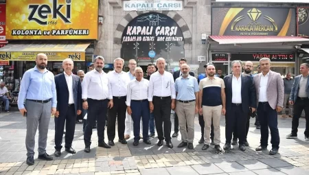 Kayseri dinamiklerinden çarşı turu