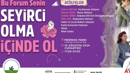 Osmangazi’den Bursa Kadın ve Yaşam Forumu