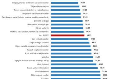 Yİ-ÜFE aylık ve yıllık arttı