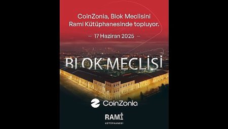 CoinZonia Medya Kümesi, Blok Meclisi ile kripto ekosistemini Rami Kütüphanesi’nde buluşturuyor