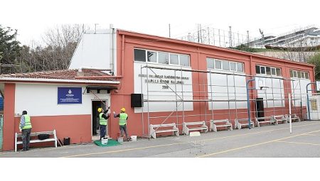 İBB, Okul Spor Salonlarını Yeniliyor