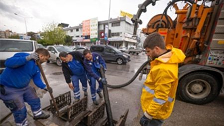 İZSU grupları tam takım alanda
