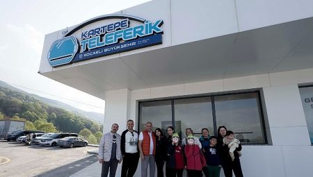 Kartepe Teleferik bayram tatilinde ağır ilgi gördü