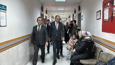 Lider Altay Meram Devlet Hastanesi’ni Ziyaret Etti