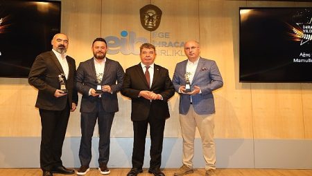 Mobilya kâğıt ve orman eserleri dallarında ihracat şampiyonlarının ödül gururu
