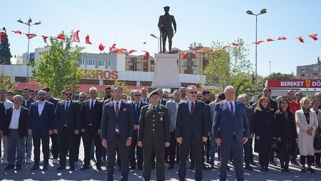 Ulu Lider Atatürk’ün Edremit’e gelişinin 91. Yılı coşkuyla kutlandı