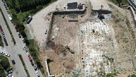 Umuttepe Cami ve Otoparkı’nda çalışmalar başladı