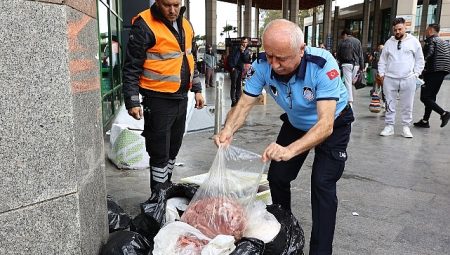 Adapsız formda taşınan 300 kilogram ete el konudu