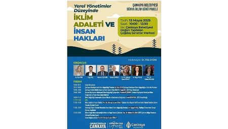 Çankaya’da Dünya İklim Günü: İklim adaleti için iş birliği