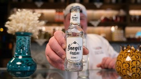 İnegöl Nostalji Gazozu Raflardaki Yerini Aldı