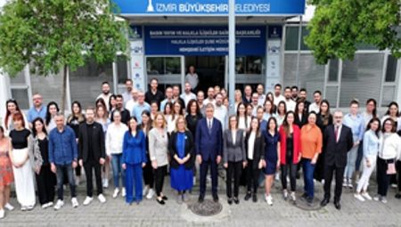 Lider Tugay, HİM çalışanı ile buluştu