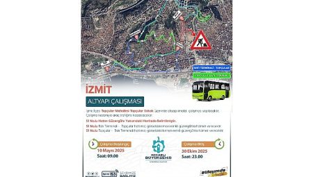 Sınır 51 ve 53’te süreksiz güzergah değişikliği