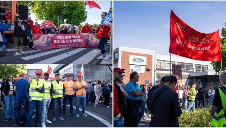 Almanya’nın Köln kentinde Ford fabrikası çalışanları greve gitti – Düzgün Haber