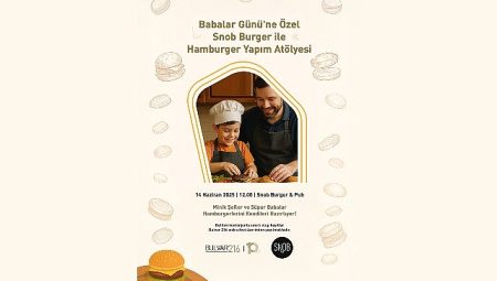 Babalar Günü’ne lezzetli ve eğlenceli bir başlangıç: Bulvar 216’da Baba-Çocuk Hamburger Atölyesi!