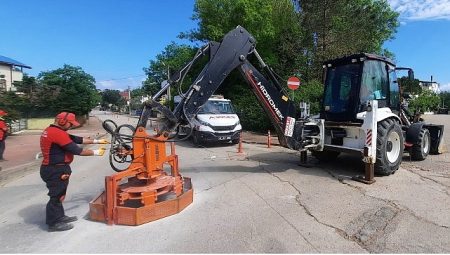 Baca ve ızgaralar asfalta sıfır hale getiriliyor