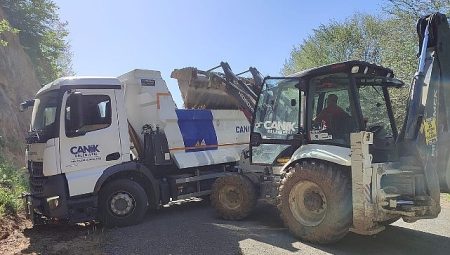 Canik’te Kırsalda Ulaşım Atağı