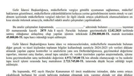 Konutlara tebligatlar gönderilmeye başlandı – Düzgün Haber