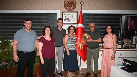 Tekirova Halit Narin İlköğretim Okulu’ndan Lider Topaloğlu’na Ziyaret